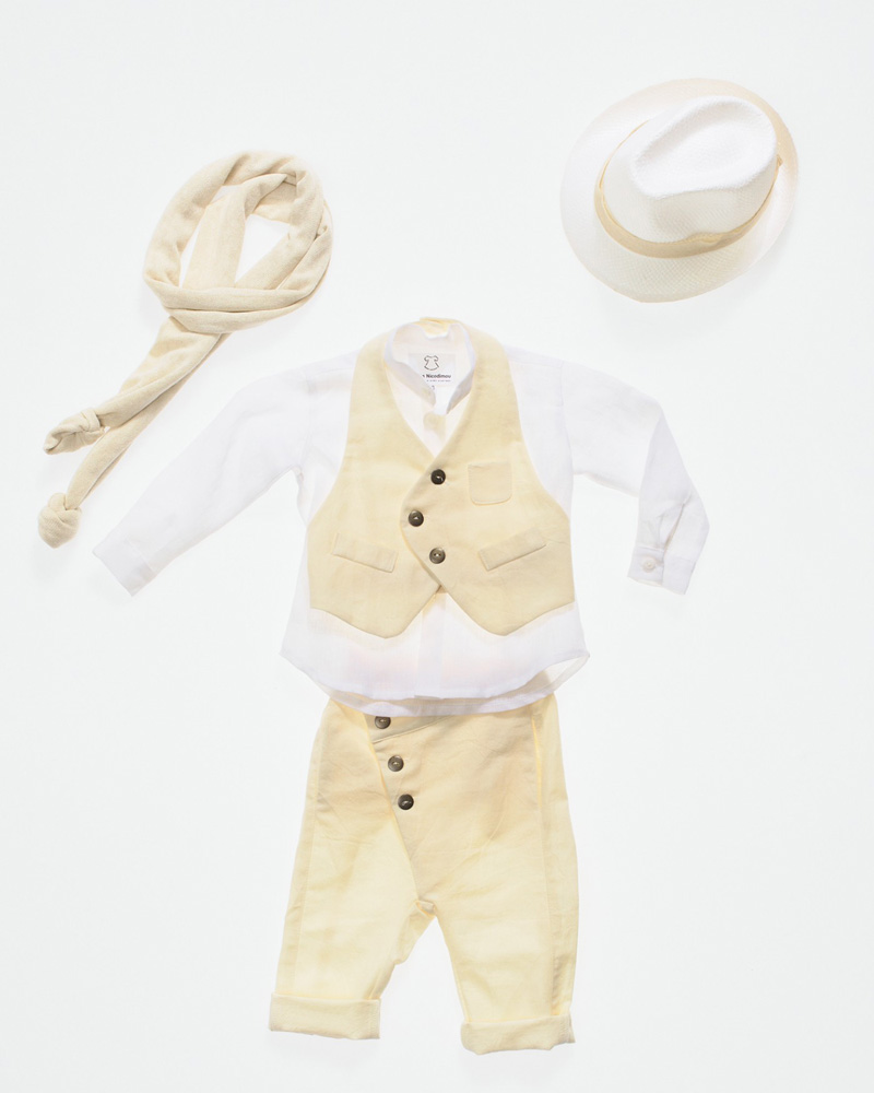 Βαπτιστικό χειροποίητο σετ για αγόρι ΑΡΙΑΝΟΣ