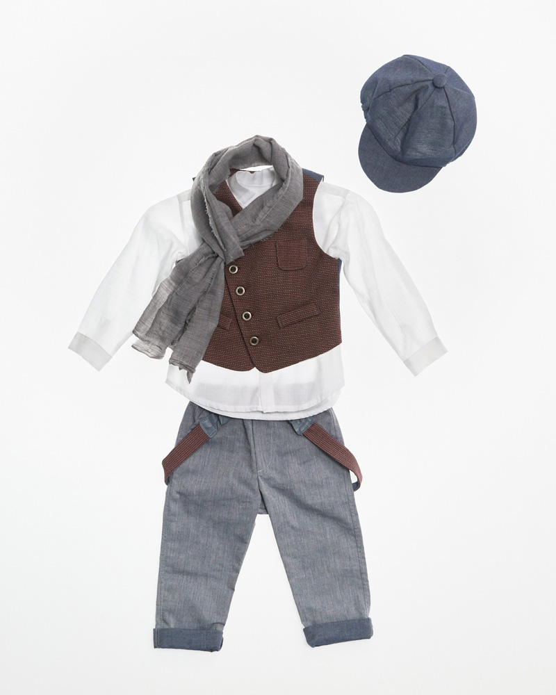 Βαπτιστικό χειροποίητο σετ για αγόρι ΠΡΙΑΜΟΣ