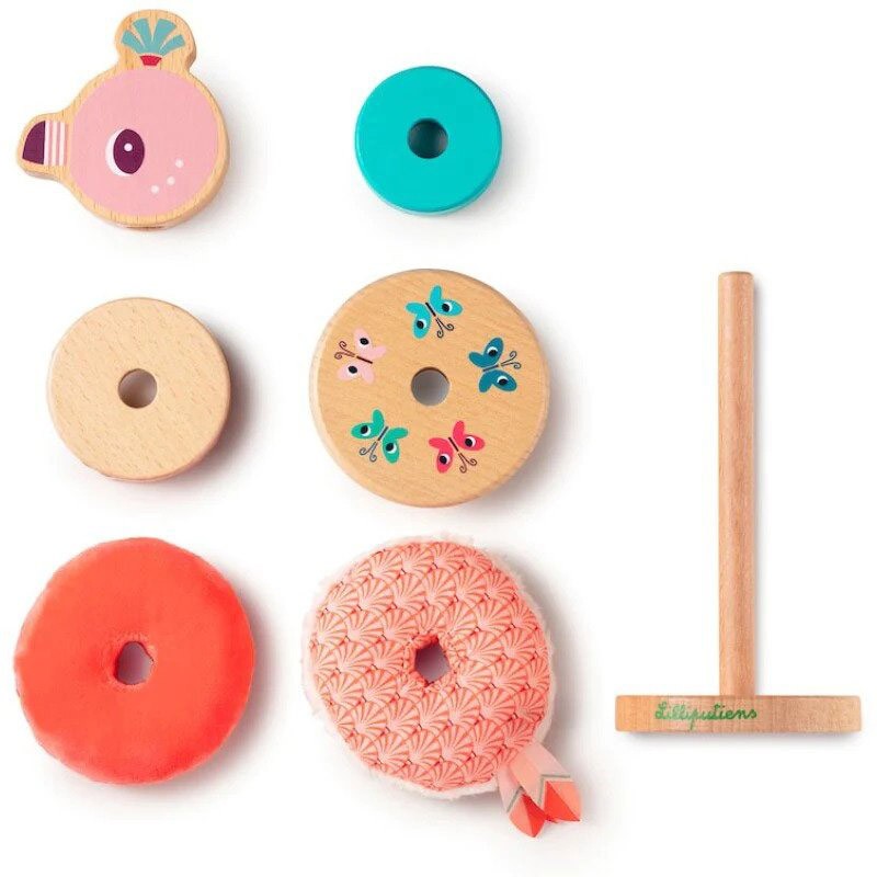 Lilliputiens ξύλινη πυραμίδα ταξινόμησης Αναίς 