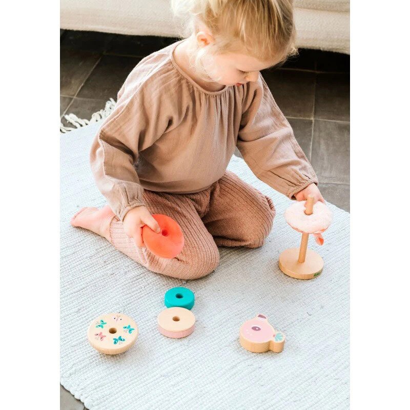 Lilliputiens ξύλινη πυραμίδα ταξινόμησης Αναίς 