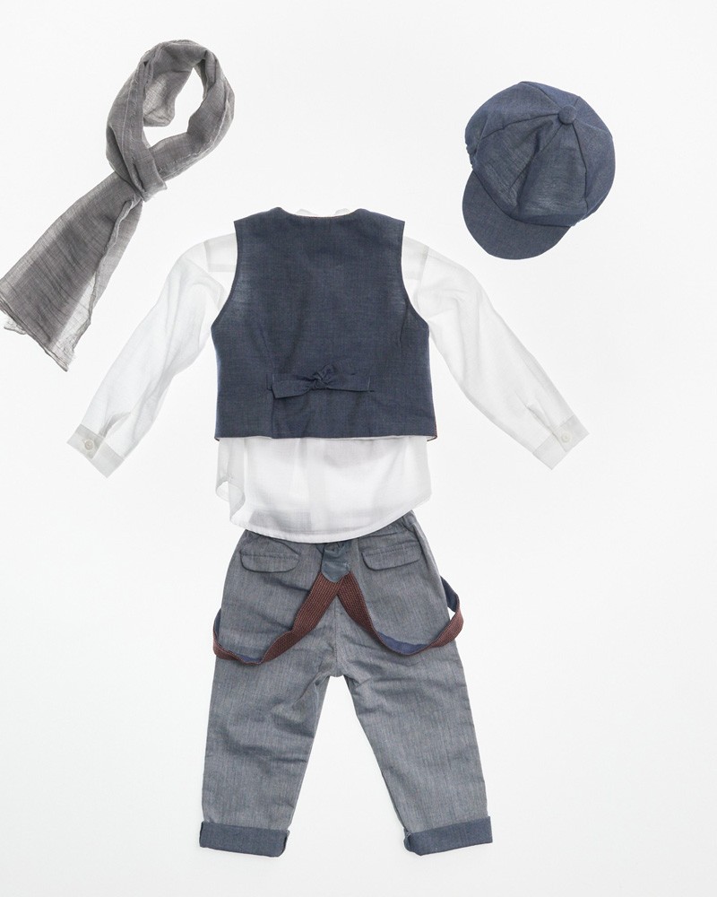 Βαπτιστικό χειροποίητο σετ για αγόρι ΠΡΙΑΜΟΣ