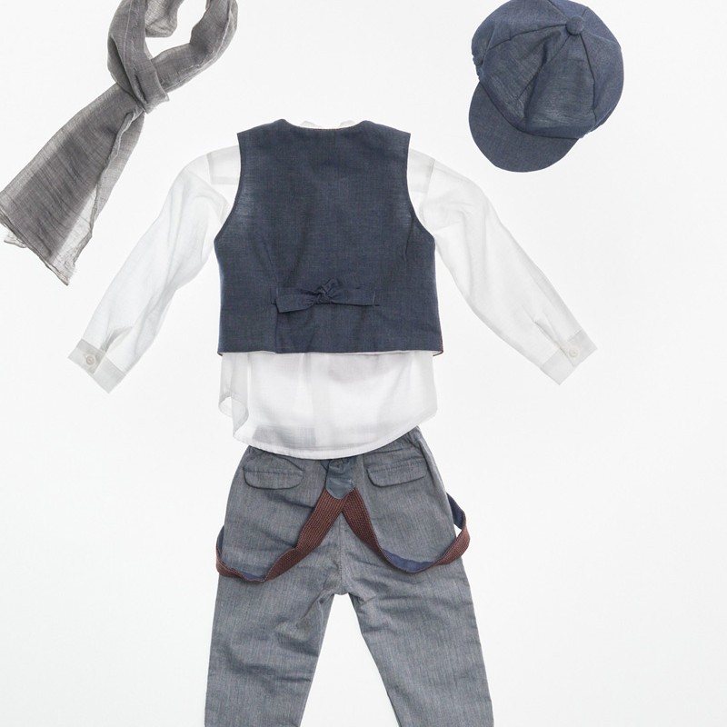 Βαπτιστικό χειροποίητο σετ για αγόρι ΠΡΙΑΜΟΣ