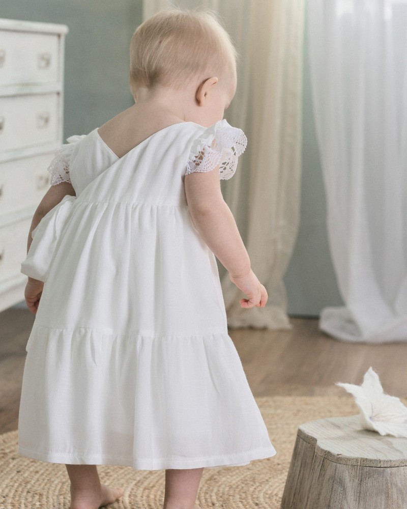 Βαπτιστικό χειροποίητο φόρεμα ΑΡΙΑΔΝΗ