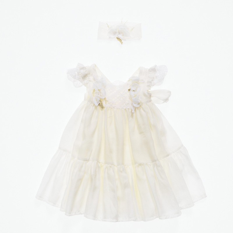 Βαπτιστικό χειροποίητο φόρεμα ΑΡΙΑΔΝΗ