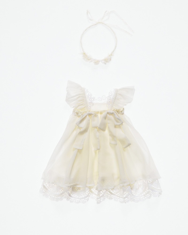 Handmade christening dress ARTEMIS