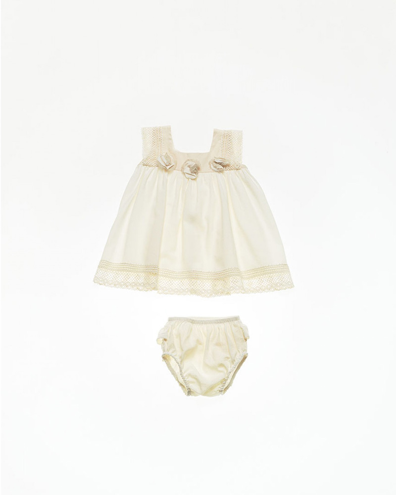 Βαπτιστικό χειροποίητο σετ για κορίτσι ΛΙΛΙΑΝ