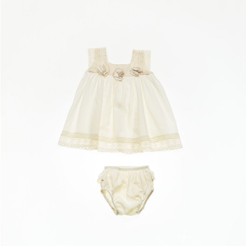 Βαπτιστικό χειροποίητο σετ για κορίτσι ΛΙΛΙΑΝ