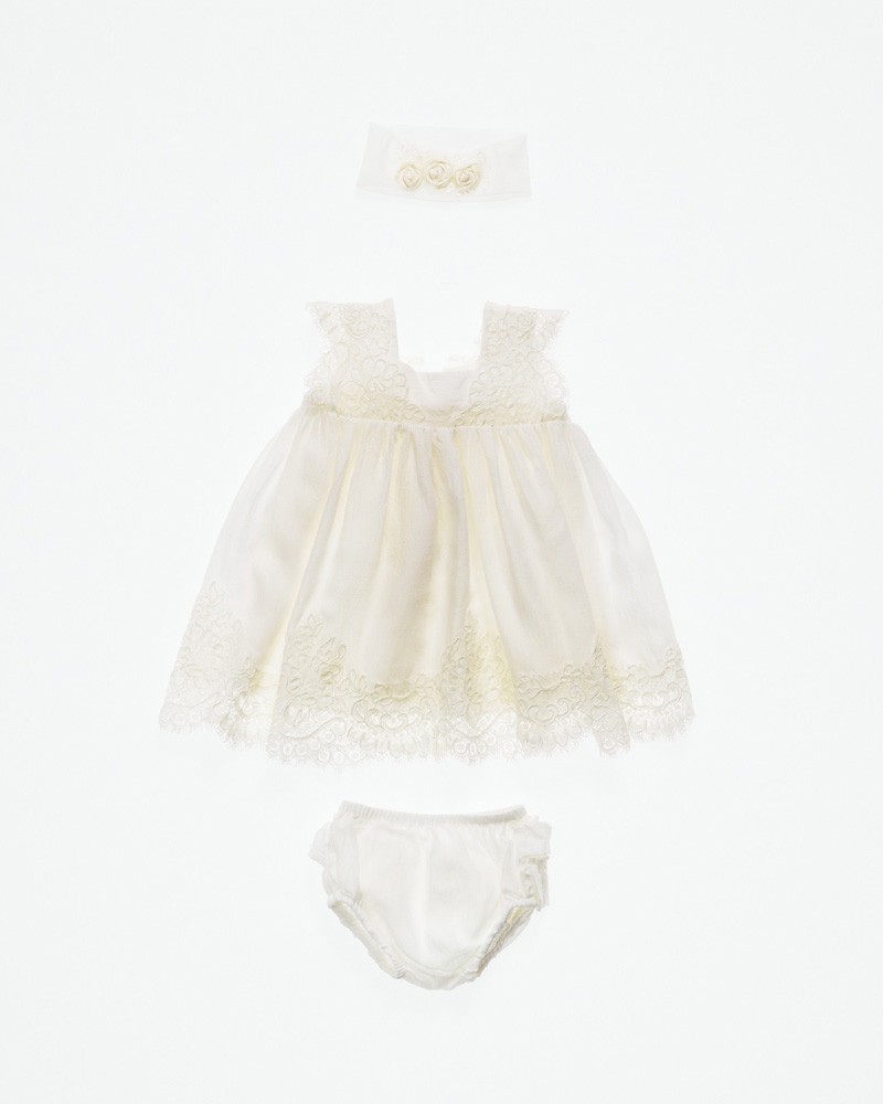 Βαπτιστικό χειροποίητο σετ για κορίτσι ΜΙΧΑΕΛΑ