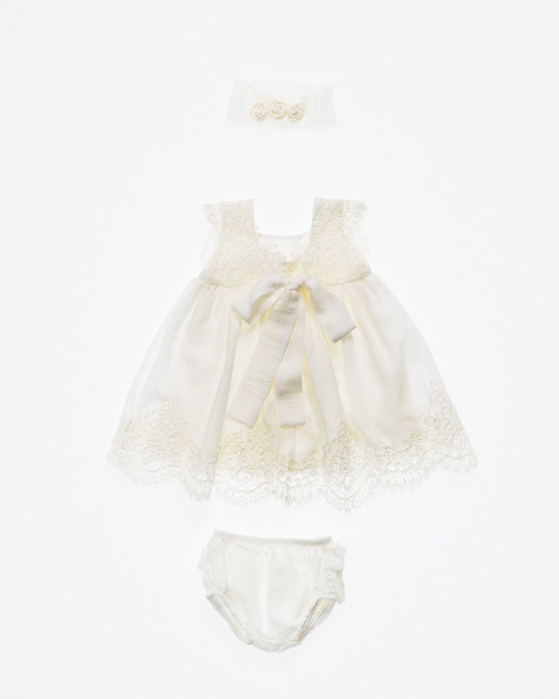 Βαπτιστικό χειροποίητο σετ για κορίτσι ΜΙΧΑΕΛΑ